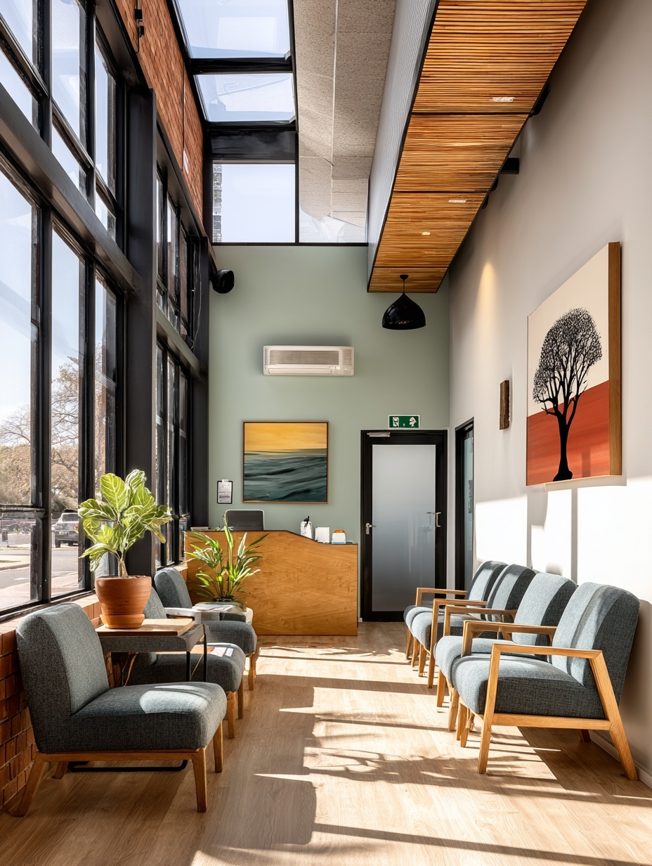 Clinic waiting room